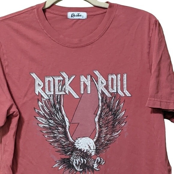 Rustee Rock N Roll Tshirt cotton size large - Picture 5 of 7